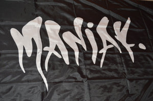 Black Flag White Maniak Logo