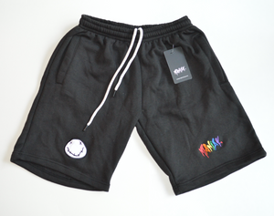Black Maniak Sweat Shorts - ClothingManiak