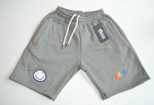 Gray Maniak Sweat Shorts - ClothingManiak
