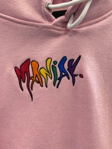 Type Logo Pink Hoodie | Clothing Maniak