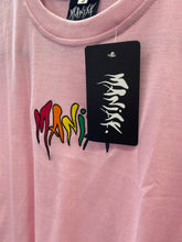 Load image into Gallery viewer, Type Logo Pink Short Sleeve Tee Shirt | Clothing Maniak
